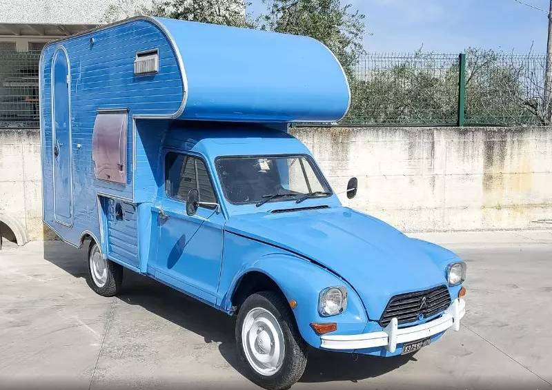 Look at a very rare camper based on a 41 year old Citroen
